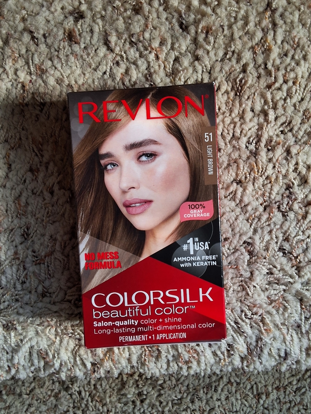 NEW, Revlon Light Brown Hair Color - Natural Brown Shade